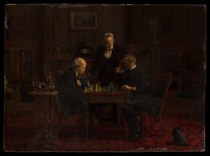 The Chess Players by Thomas Eakins