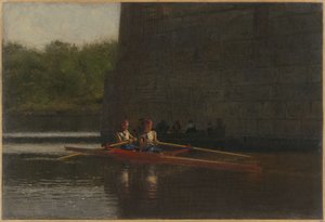 The Oarsmen (The Schreiber Brothers) by Thomas Eakins