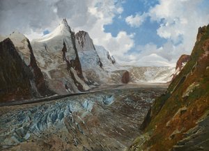 The Großglockner with the Pasterze