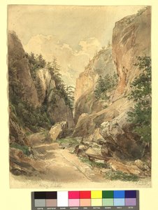 Study for Atlitzgraben by Thomas Ender