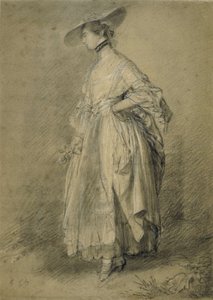 A Woman with a Rose