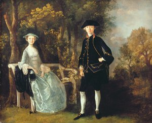 Lady Lloyd and her son, Richard Savage Lloyd, of Hintlesham Hall, Suffolk, c.1745-46