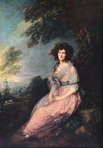 Mrs. Richard Brinsley Sheridan by Thomas Gainsborough