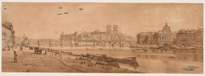 A Selection of Twenty of the Most Picturesque Views in Paris by Thomas Girtin