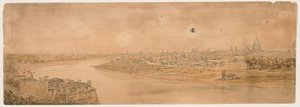 A Selection of Twenty of the Most Picturesque Views in Paris: A General View of Paris, taken from Chaillot
