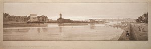 A Selection of Twenty of the Most Picturesque Views in Paris: View of the Village of Chaillot by Thomas Girtin