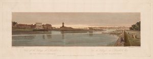 A Selection of Twenty of the Most Picturesque Views in Paris: View of the Village of Chaillot, 1803 by Thomas Girtin