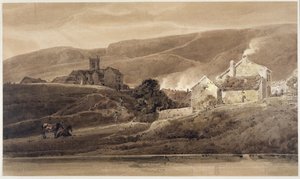 Ilkley, Yorkshire by Thomas Girtin