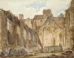 The Ruins of the Chapel in the Savoy Palace, London