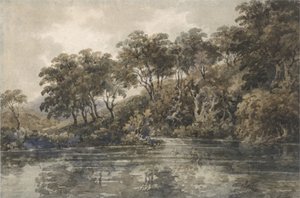 Trees and Ponds near Bromley, Kent, c.1798 by Thomas Girtin