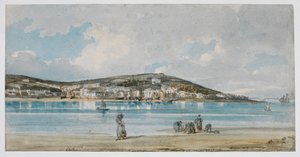 View of Appledore, North Devon, from Instow Sands