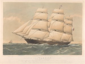 Clipper Ship Taeping, 767 Tons by Thomas Goldsworth Dutton
