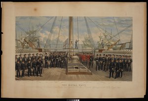 The Royal Navy. Dedicated to Admiral Sir Thomas Sabrine Pasley of H.M.S. The Royal Oak by Thomas Goldsworth Dutton