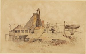 Hebburn Colliery, The A Pit by Thomas H. Hair