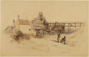 The B Pit, Fawden Colliery by Thomas H. Hair