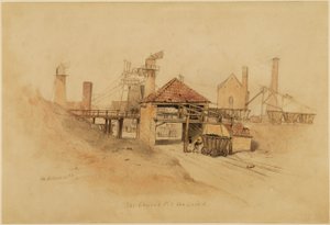 The Church Pit, Wallsend by Thomas H. Hair