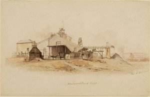 Whitworth Park Colliery by Thomas H. Hair