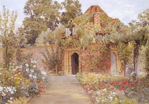 A Walled Garden with Old Garden House