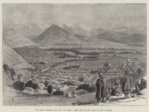 The Bala Hissar and City of Cabul, from the Upper Part of the Citadel by Thomas Harrington Wilson