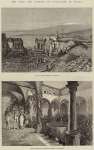 The Duke and Duchess of Connaught in Sicily by Thomas Harrington Wilson