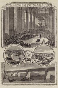 The Funeral of the Late Mr Robert Stephenson, in the Nave of Westminster Abbey
