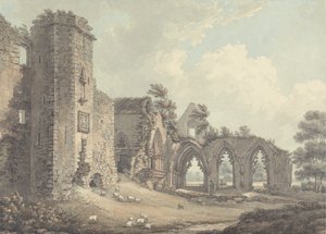 The Ruins of the College of Lincluden, Near Dumfries