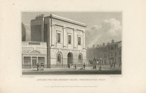 Asylum for the Indigent Blind by Thomas Hosmer Shepherd