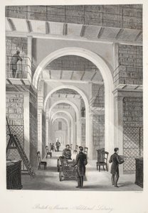 British Museum, the Additional Library, from 