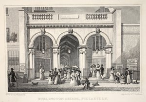 Burlington Arcade, Piccadilly, from 