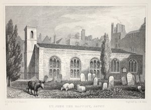 Church of St John the Baptist, Savoy, from 