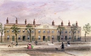 Clothworkers Almshouses in Frog Lane