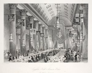 Egyptian Hall, Mansion House, from 