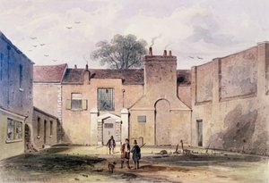 Entrance to Tothill Fields Prison, 1850