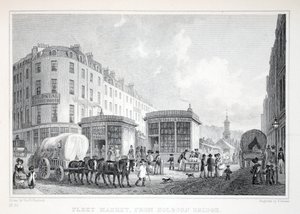 Fleet Street, from Holborn Bridge, from 