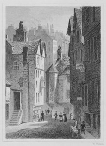 High School, Wynd, Edinburgh engraved by William Watkins