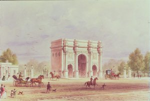 Marble Arch by Thomas Hosmer Shepherd