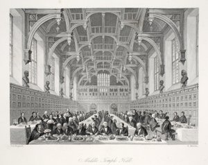 Middle Temple Hall, from 
