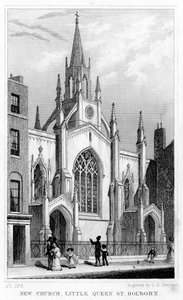 New Church, Little Queen Street, Holborn, London