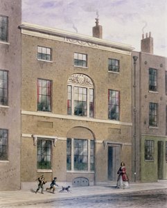 Plumbers Hall in Great Bush Lane, Cannon Street, 1851