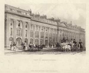 Regent Street by Thomas Hosmer Shepherd