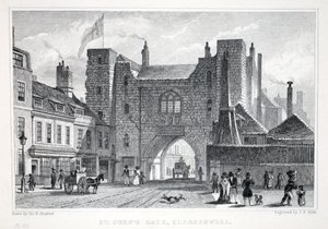 St Johns Gate, Clerkenwell, from 