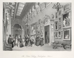 The Picture Gallery at Buckingham Palace, from 