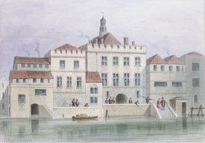 View of Old Fishmongers Hall, 1650