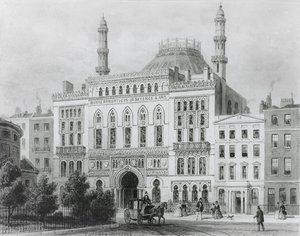 View of the Royal Panopticon of Science and Art, 1825 by Thomas Hosmer Shepherd