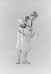 Study of a Man by Thomas Hovenden