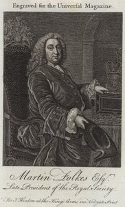 Martin Folkes by Thomas Hudson
