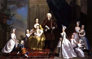 The Radcliffe Family by Thomas Hudson