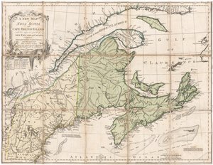 A Map of Nova Scotia