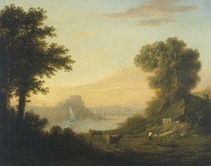 Classical Landscape with a River by Thomas Jones