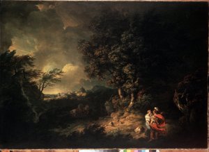 Landscape with Aeneas and Dido